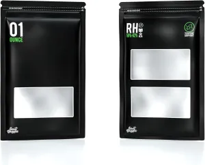1 Ounce Bags - 50 Pack Lock & Seal Storage & Curing Bags Heat Sealable 6" x 9.8" x 3.15" Inch (1oz, 28g)