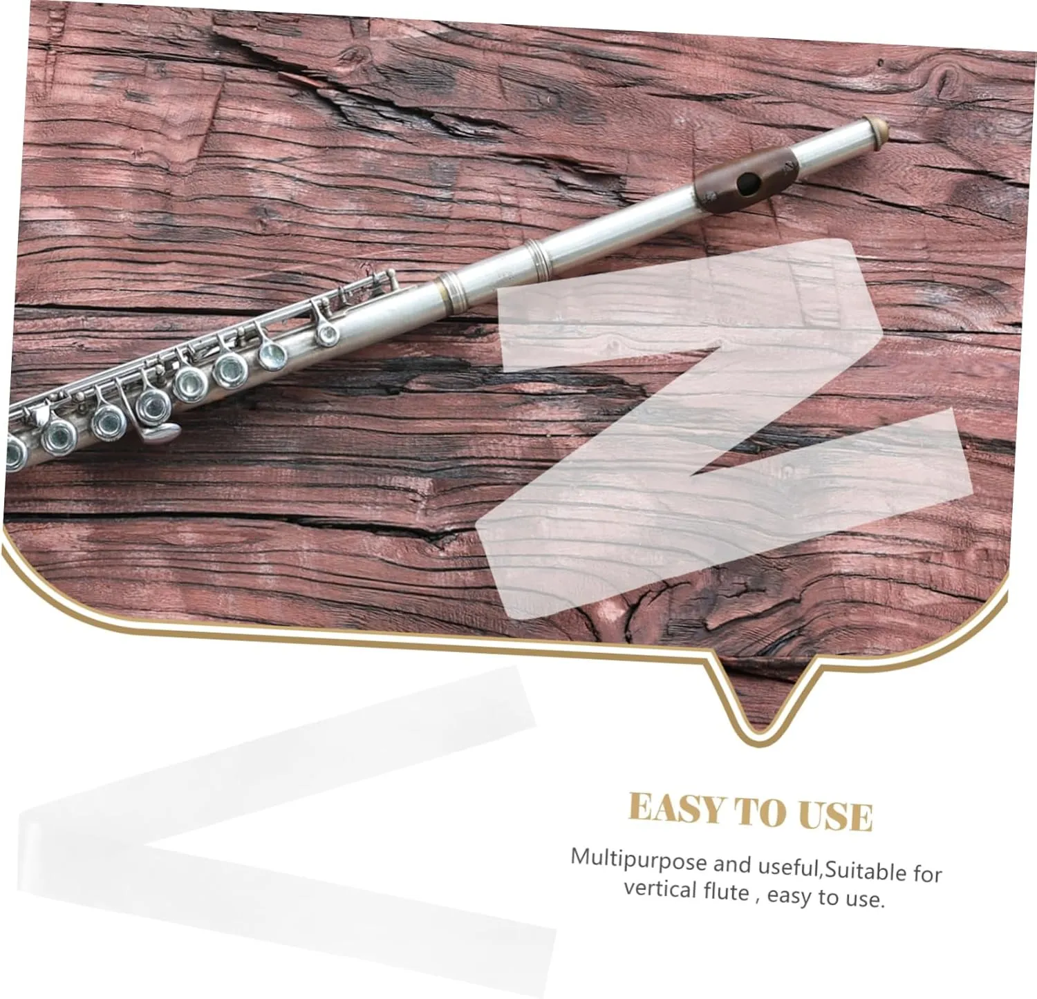 10 pcs Vertical Flute Storage Bag Durable Plastic Flute Case Protection for Musicians and Music Accessories