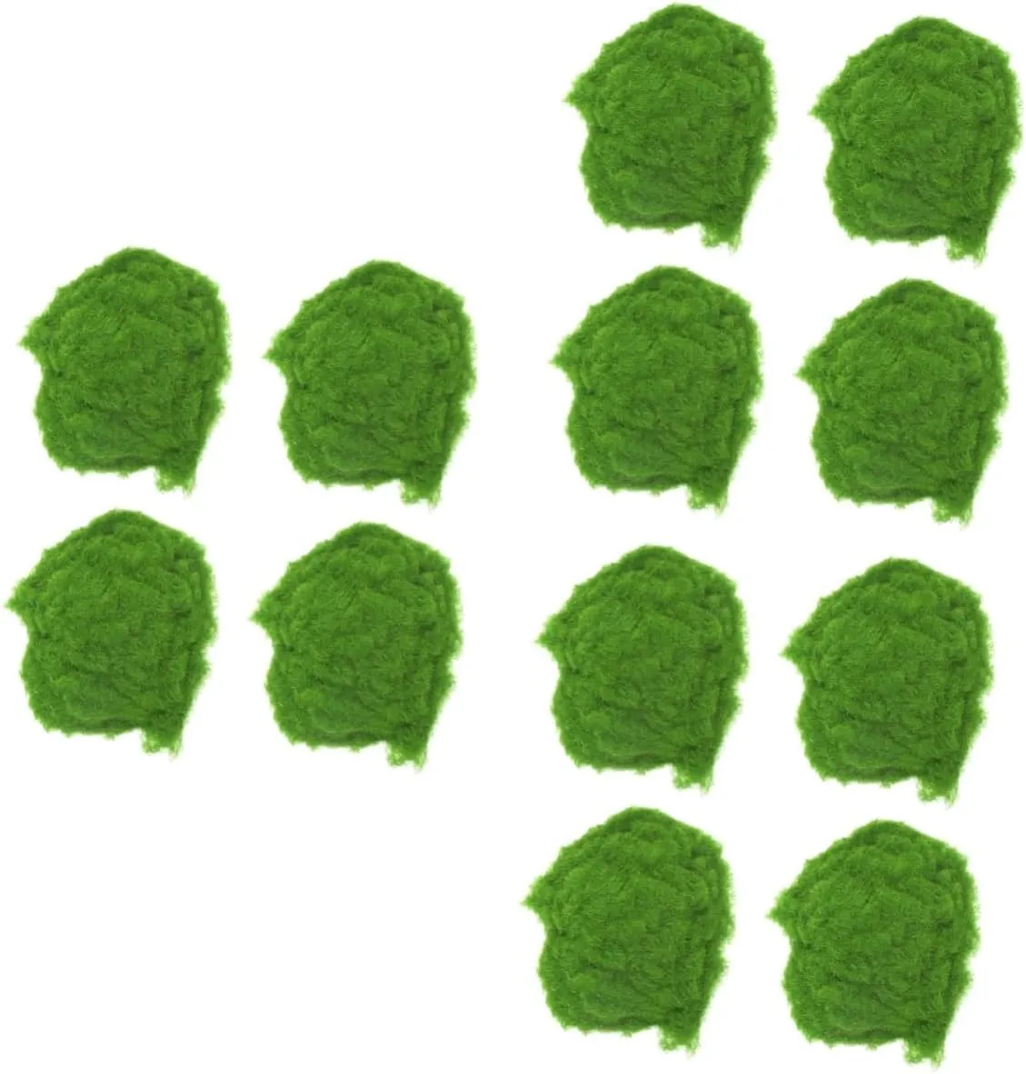 3pcs 4 Realistic DIY Simulation Moss Decor for Planters 4 Bags of Fake Moss Powder for Centerpieces Garden Decor