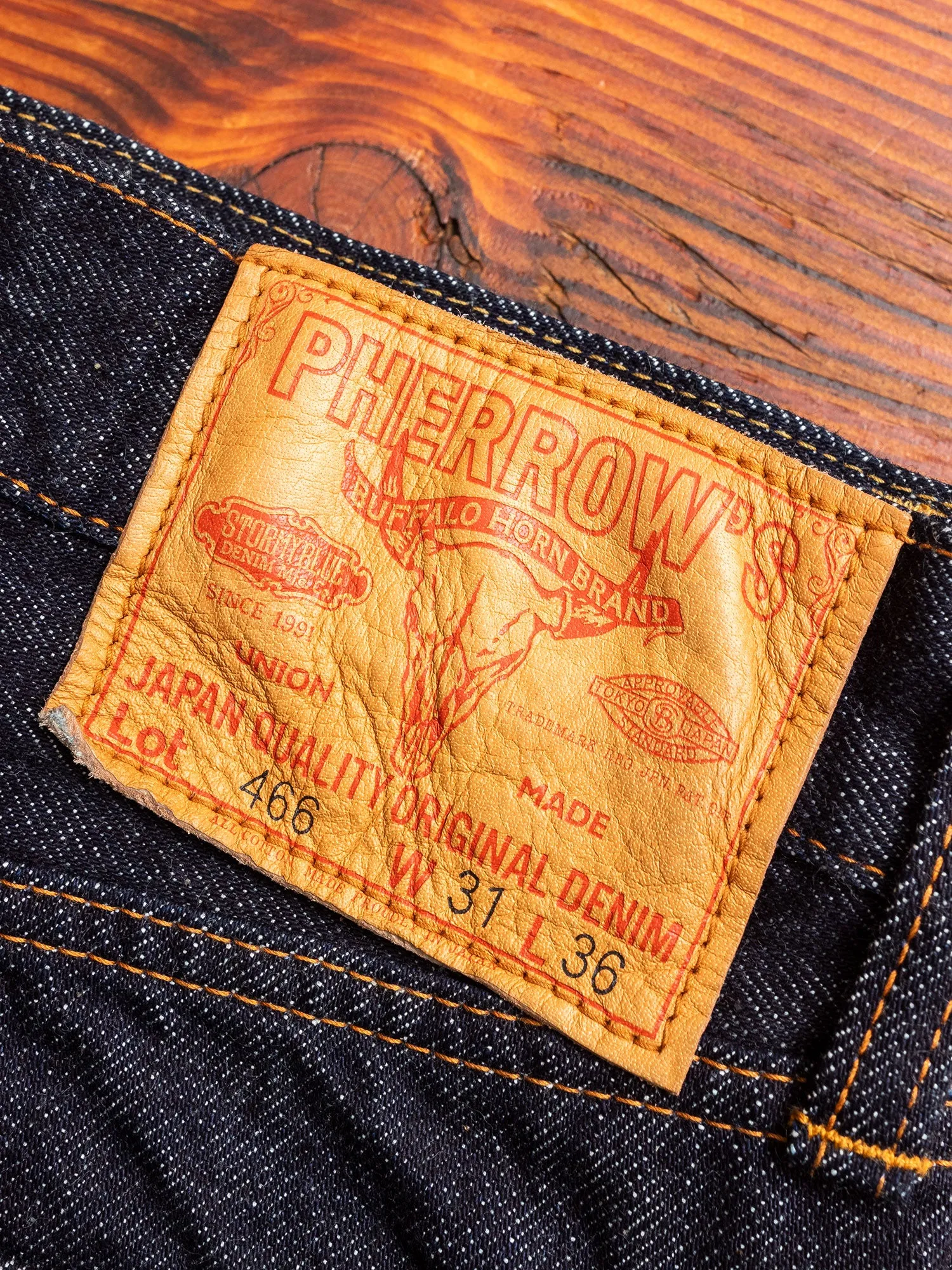466SW 13.5oz Selvedge Denim - Slim Straight Fit