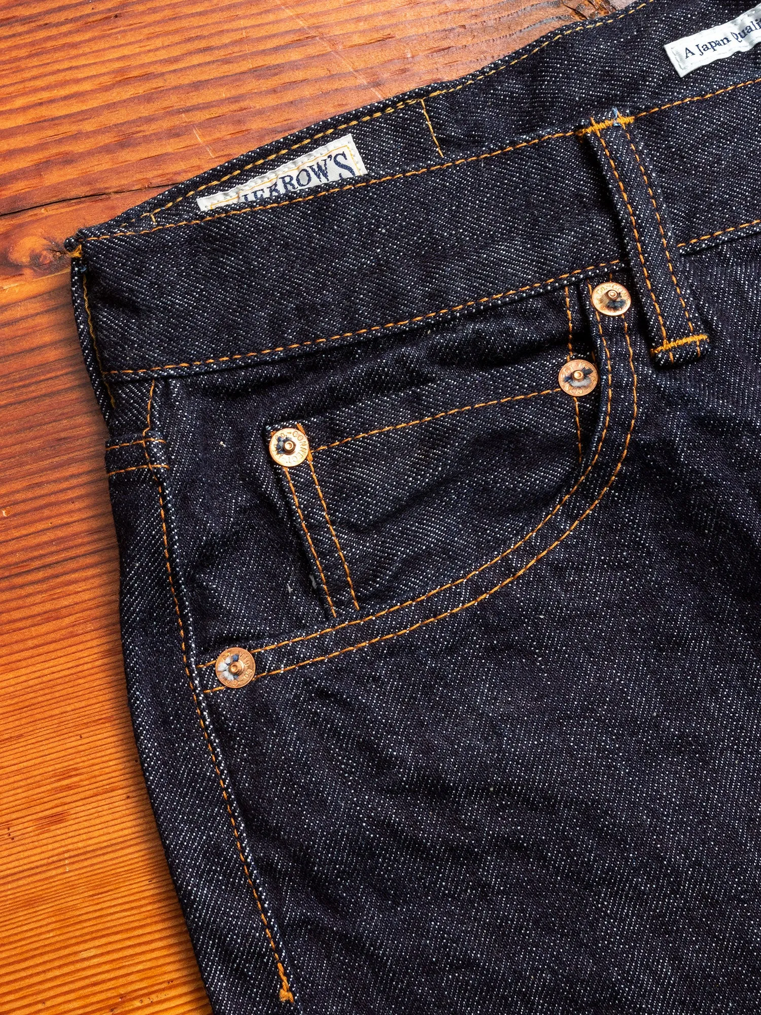 466SW 13.5oz Selvedge Denim - Slim Straight Fit