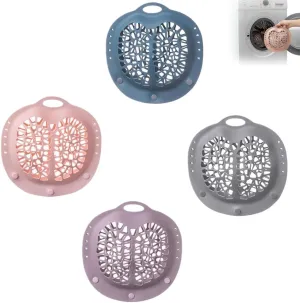 4PCS Silicone Bra Washing Bag for Laundry,Bra Washer Protector for Washing Machine Mini Laundry Bag Silicone Lingerie Bags for Bras, Sports Bras, Sexy Bras