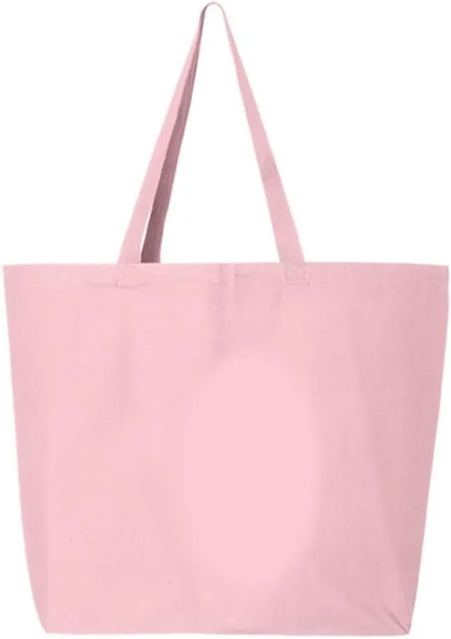 5 | 6 | 12 | 24 | 48 | 192 Heavy Cotton Canvas Tote Bag Jumbo 25L Reusable Grocery Bags