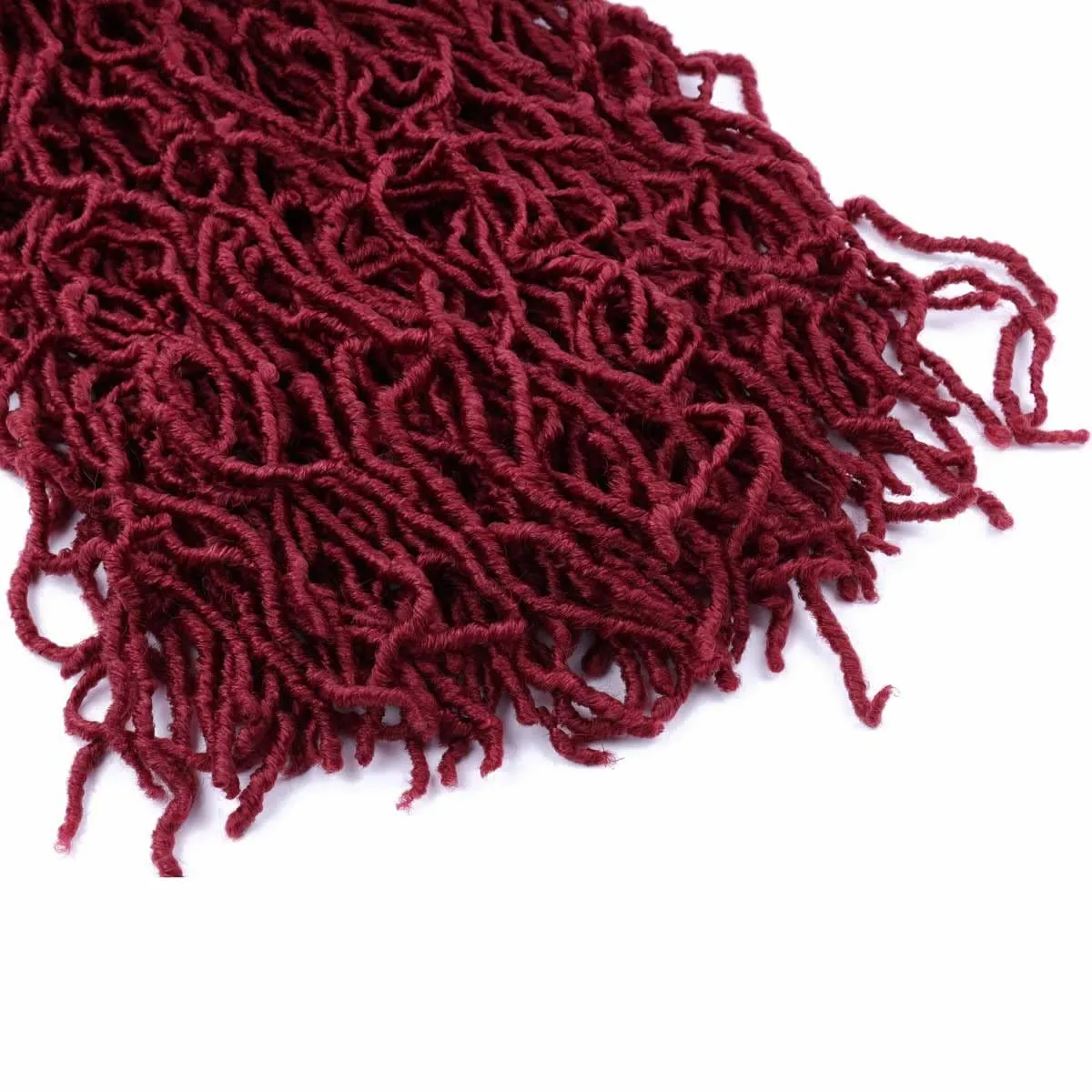 6 Packs Soft Locs Crochet Hair Pre Looped Faux Locs Crochet Braids Goddess Locs Dreadlocs Synthetic Hair For Black Women (118#, 24 Inch (Pack of 6))