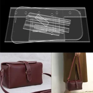 AAB-600 Shoulder Bag Acrylic Template Leather Pattern Acrylic Leather Pattern Leather Templates
