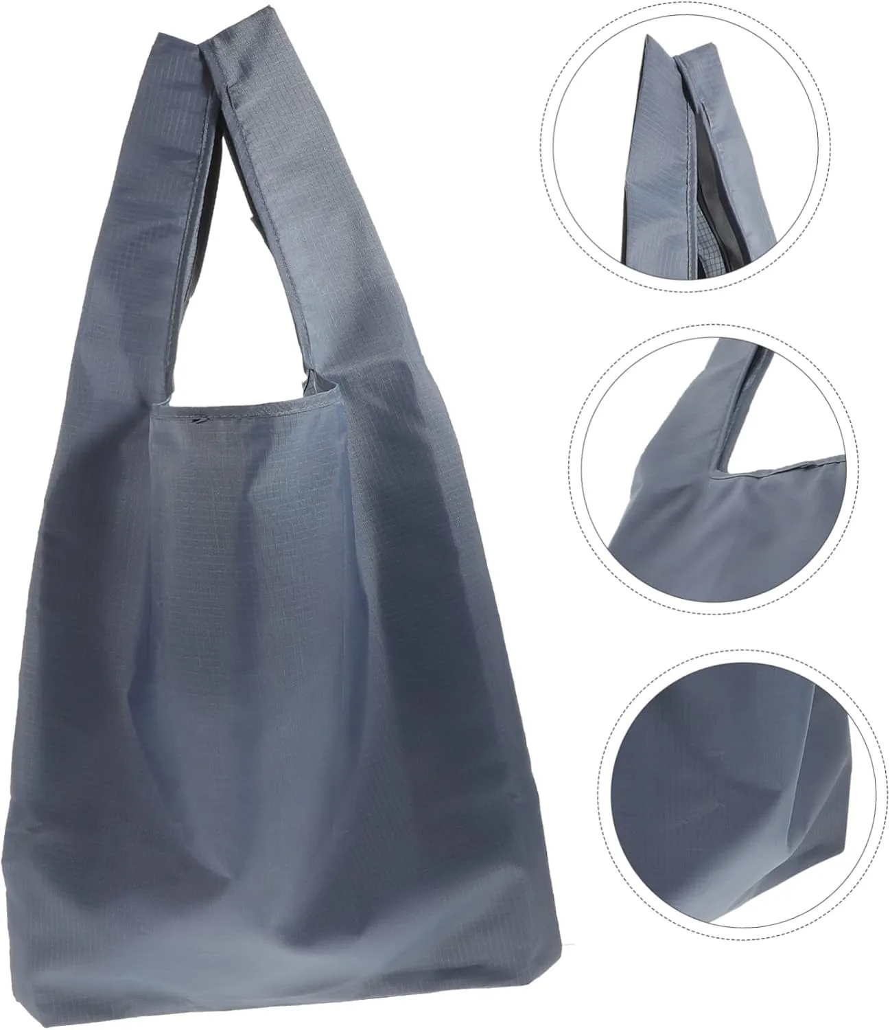Alipis Multipurpose Women Handbag Portable Shopping Tote Bag Reusable Canvas Pouch for Travel Grocery and