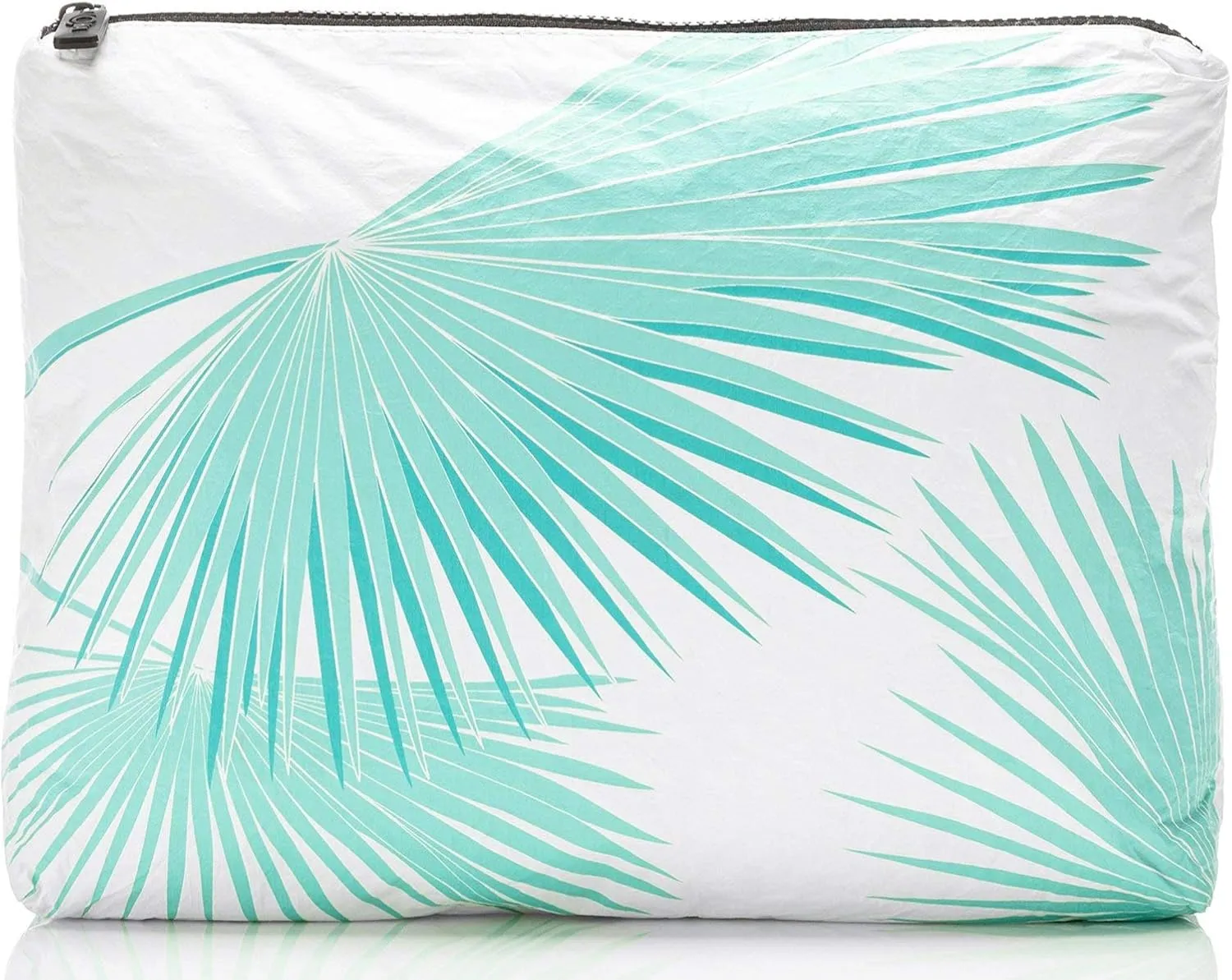 ALOHA Collection Mid Pouch, Lightweight, Packable, & Splash-Proof Pouch for Travel, Makeup, Toiletries, Organization, Gym, Pool & Beach. Easy to Clean Material. (11" x 8.5")