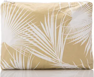 ALOHA Collection Mid Pouch, Lightweight, Packable, & Splash-Proof Pouch for Travel, Makeup, Toiletries, Organization, Gym, Pool & Beach. Easy to Clean Material. (11" x 8.5")