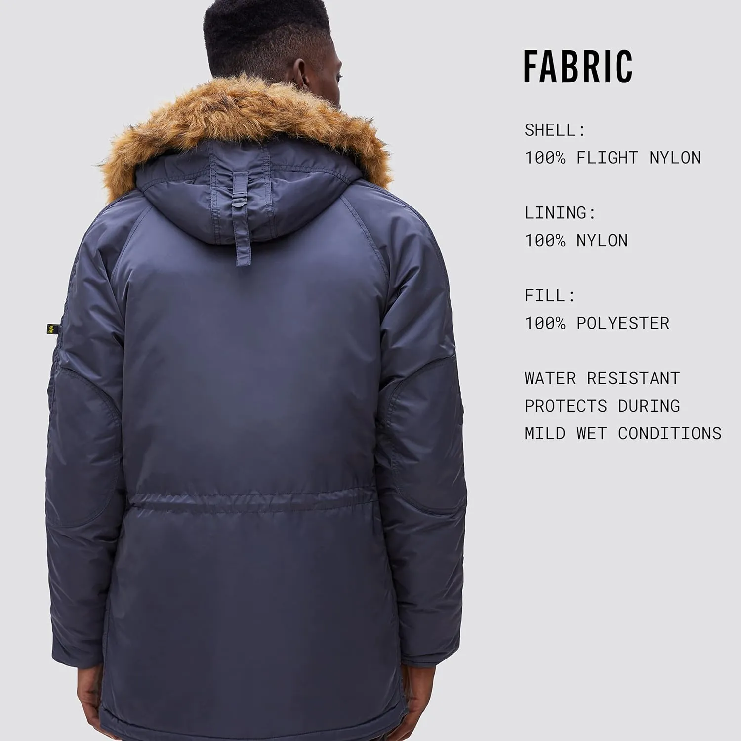Alpha Industries Men's Slim Fit N-3b Parka