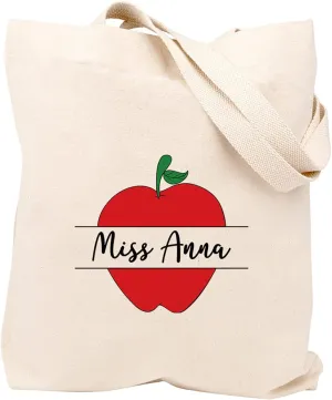 Andaz Press 15" x 15.75" Tote Bags - Best Teacher Gifts for Women