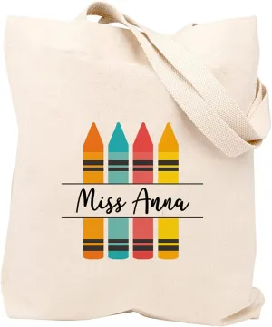 Andaz Press 15" x 15.75" Tote Bags - Best Teacher Gifts for Women