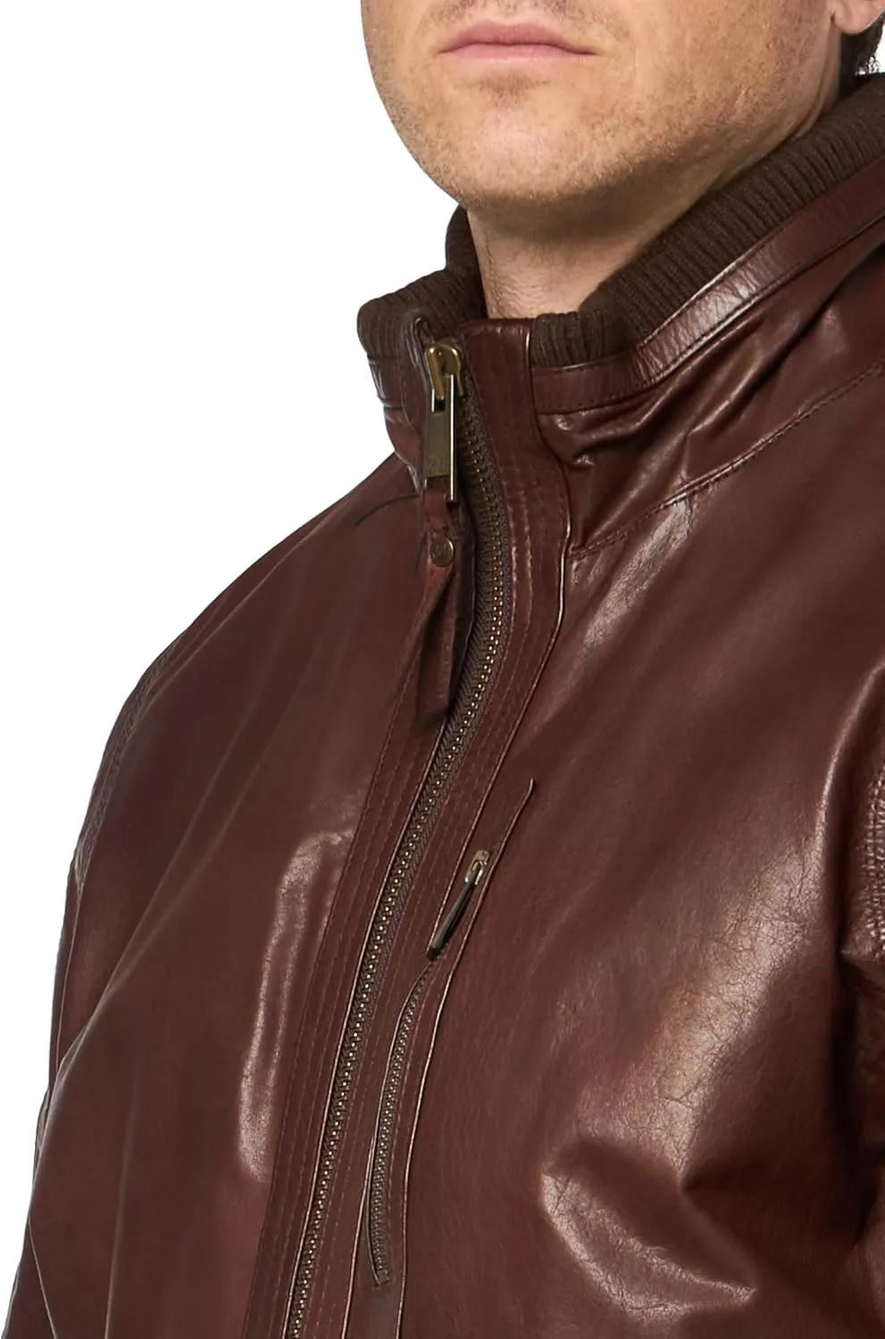 Andrew Marc Men's Leather Jacket
