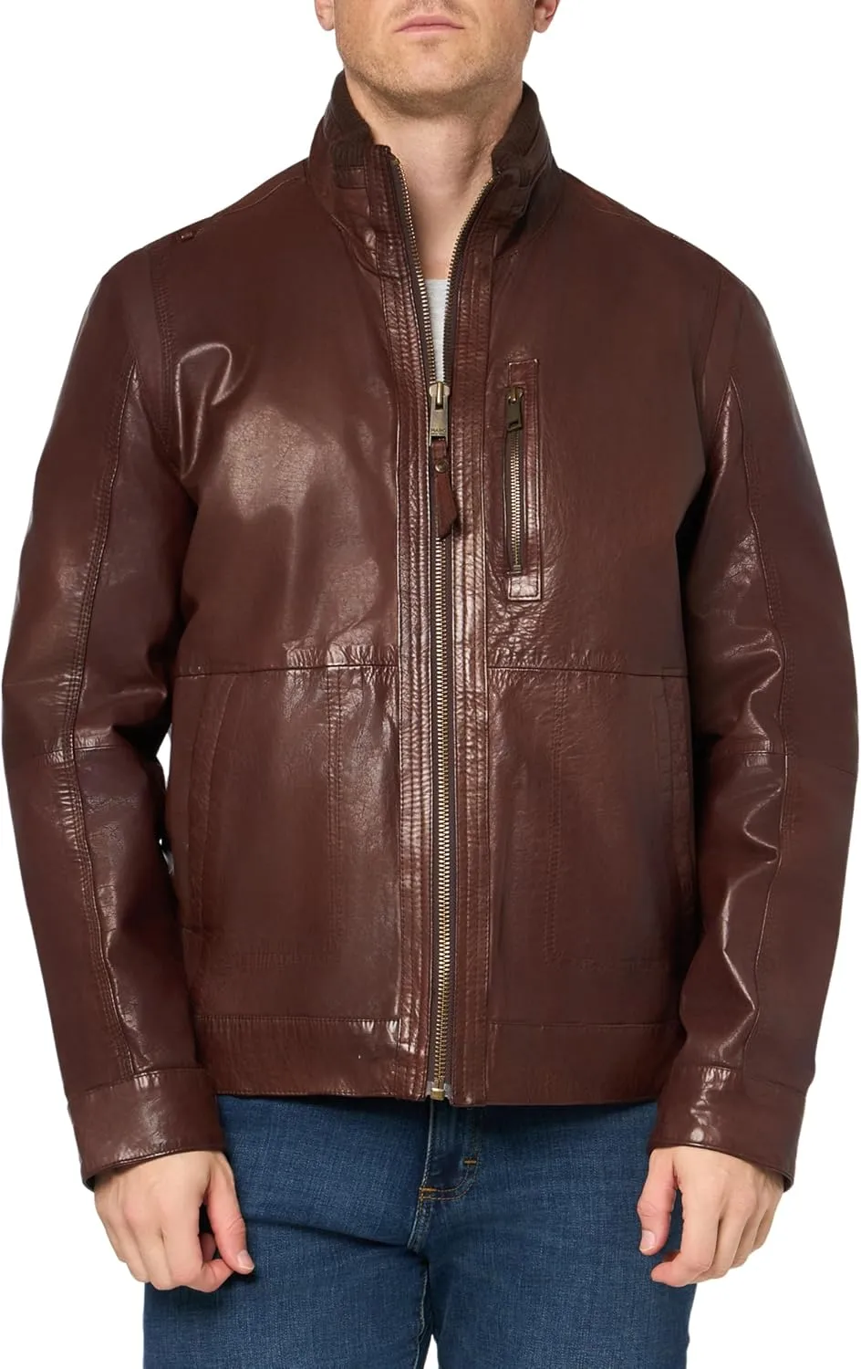 Andrew Marc Men's Leather Jacket