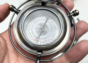 Antique Brass Compass Unique Design His Dark Materials Compass