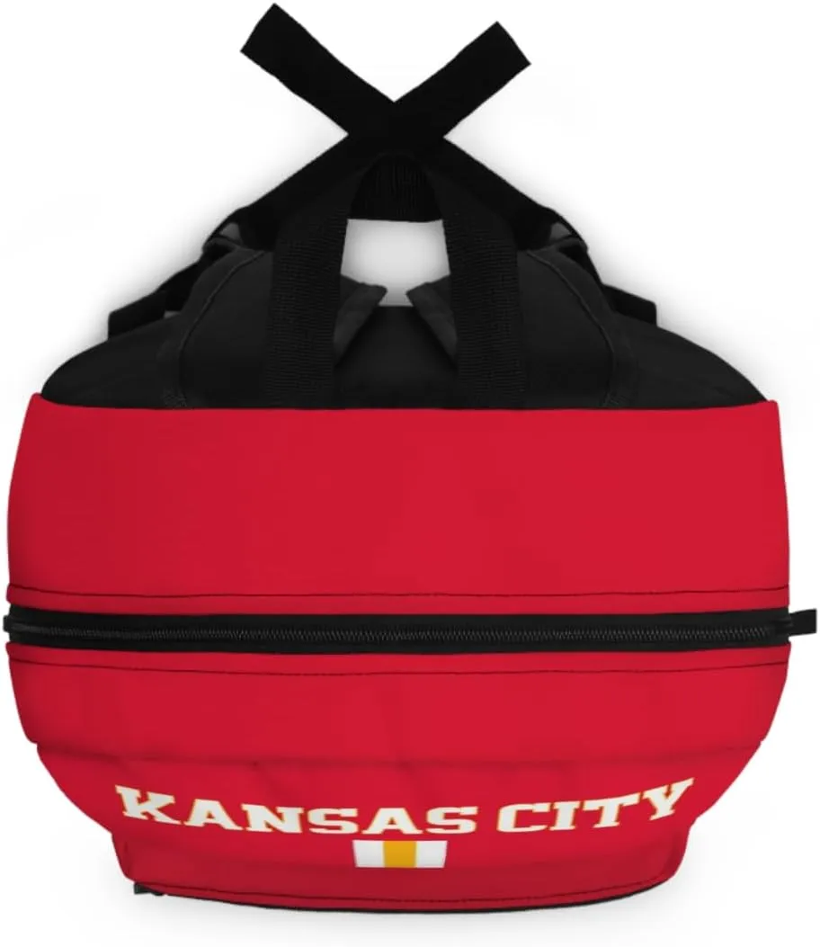 ANTKING Kansas Backpacks Travel Bags Custom Any Name Number for Men Women Gifts