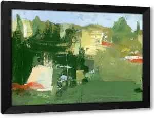 ArtDirect Carolina Red Banks Custom Framed Art Print Giclee Print or Canvas Options with Various Sizes and Customization by Weathers, Donna