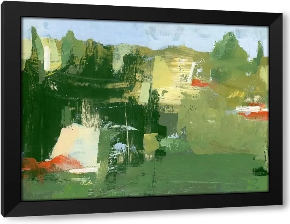 ArtDirect Carolina Red Banks Custom Framed Art Print Giclee Print or Canvas Options with Various Sizes and Customization by Weathers, Donna