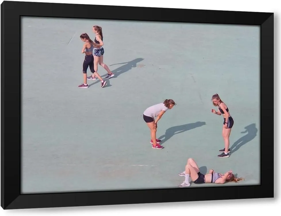 ArtDirect Out of stamina Custom Framed Art Print Giclee Print or Canvas Options with Various Sizes and Customization by Stefanel, Nicolae