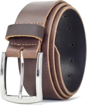Ashford Ridge Made in England 40mm Full Grain Leather Belt with Classic Buckle
