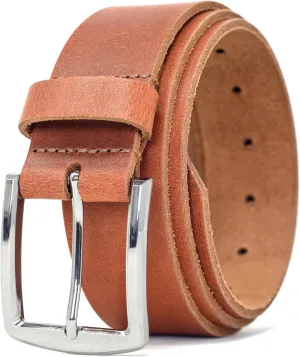 Ashford Ridge Made in England 40mm Full Grain Leather Belt with Classic Buckle