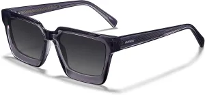 AVAWAY Unisex Square Acetate Polarized Sunglasses Women Men UV400 Retro Sun Glasses for Driving/Fishing/Daily Wear