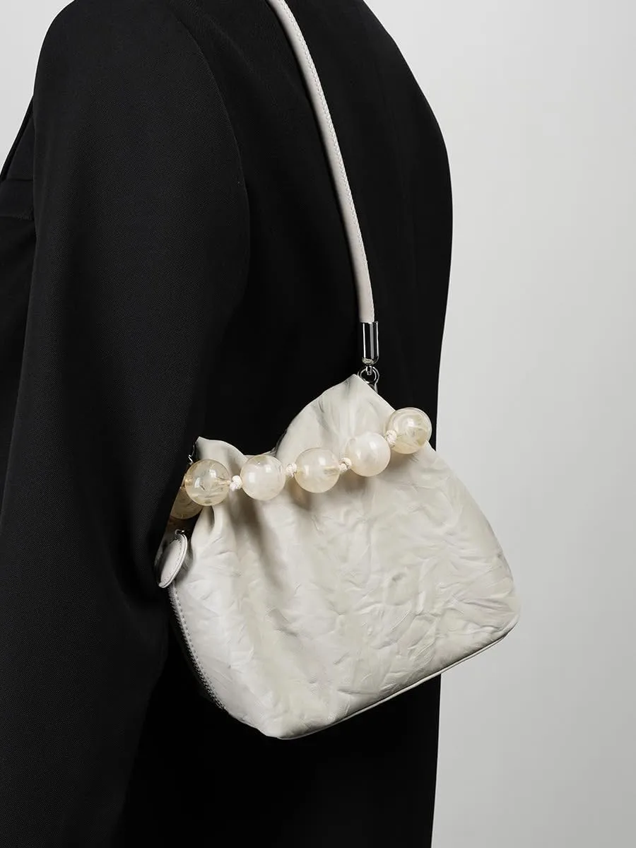 Axcone Unique Chinese bead handbag, shoulder bag, crossbody bag