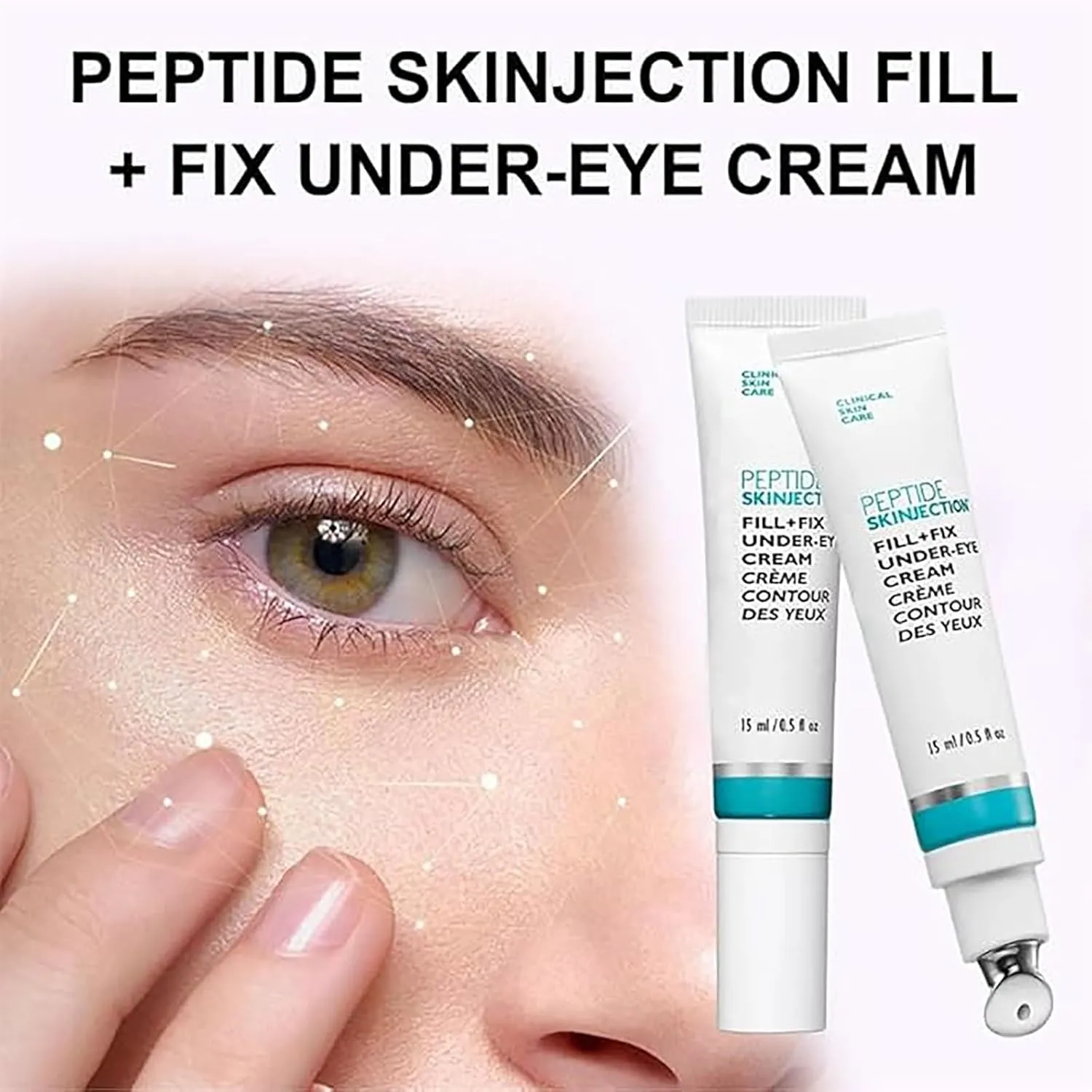 Ay-va Fill   Fix Under-Eye Cream,AyvaBeauty,AyvaBeauty Miracle Eye Cream,Miracle Under Eye Bags Shrink Cream,Lift, Bright, Youthful, See Results Immediately (1PCS)