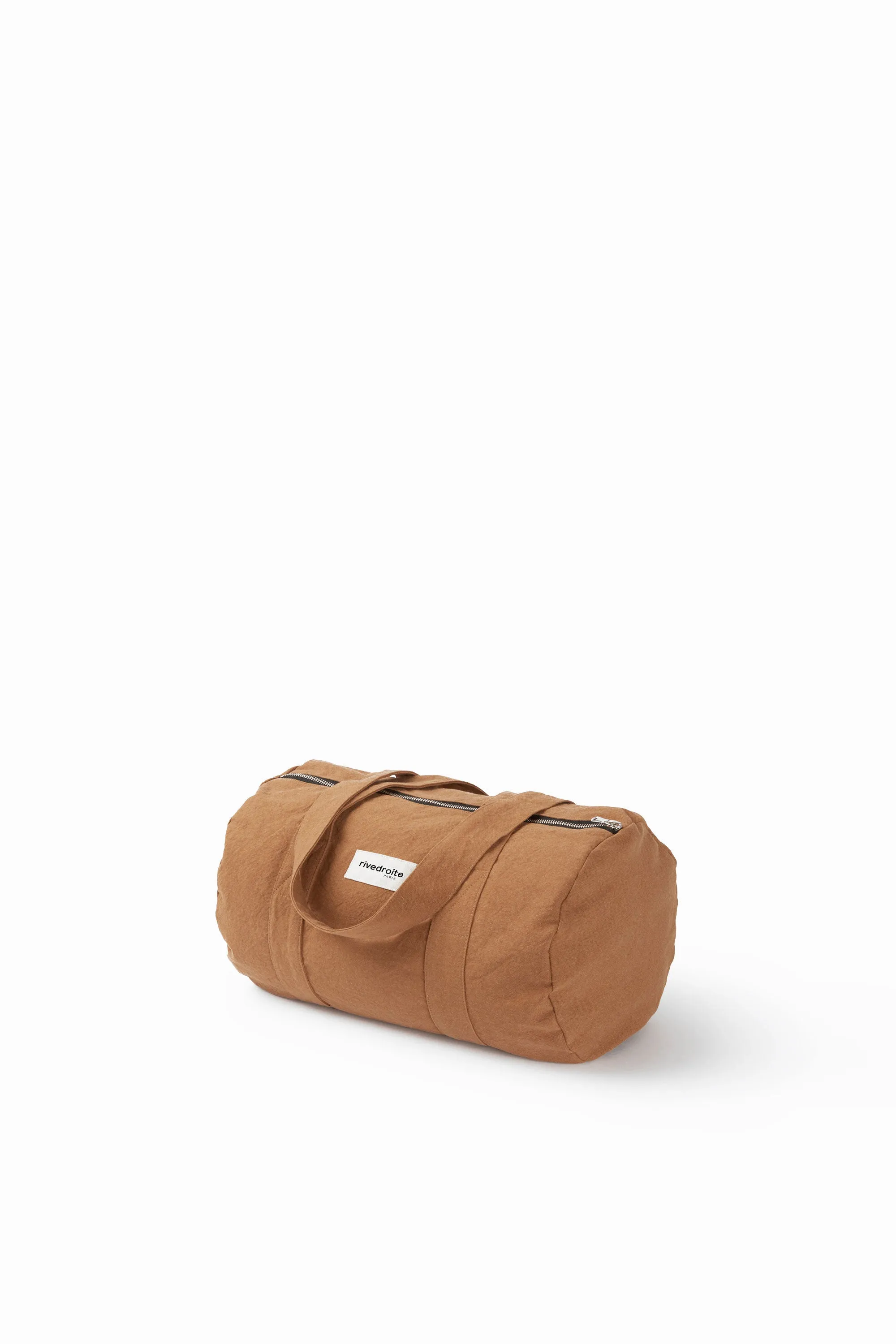 Ballu the small duffel bag - Recycled cotton Tobacco