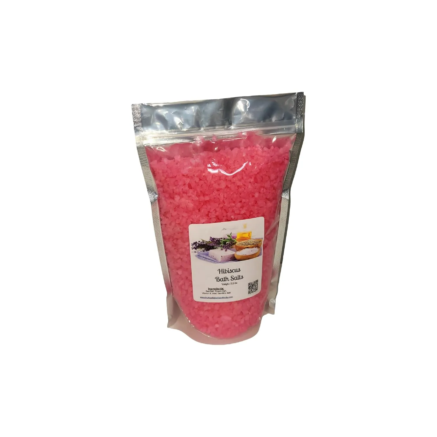 Bath Salts | 4lb Bag | Hibiscus Scent