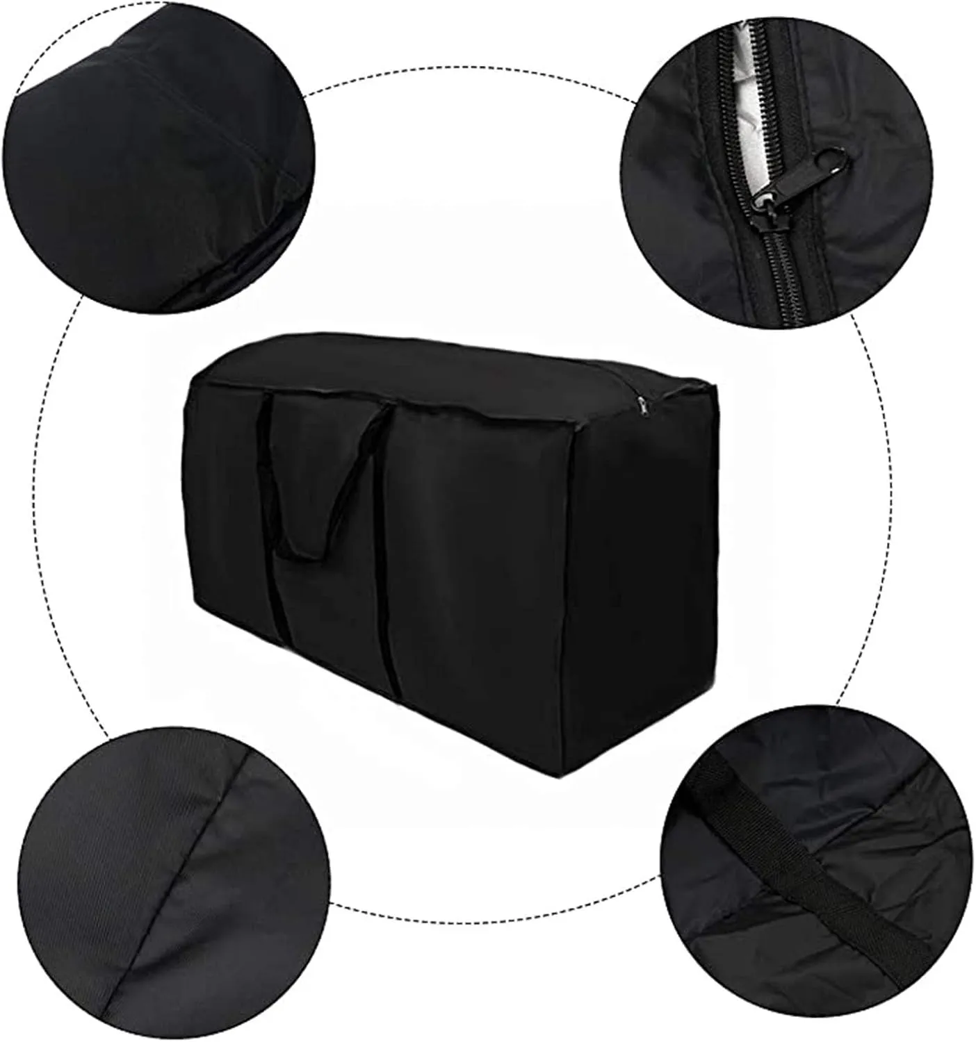 Bathroom Organizers and Storage Countertop, Vacuum Bags for Travel Canvas Tote Bag for Women Cubby Bins Cardboard Boxes Food Containers with Lids Baseball Hat Storage Organizer(Black)(One