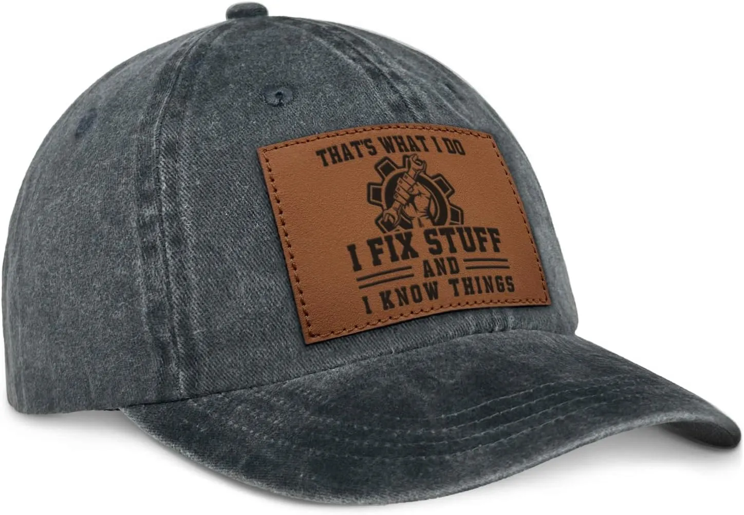 Birthday Gift for Old Men,Mens Birthday Gift Ideas for Him Husband,Dad Birthday Fathers Day I fix Stuff Hat