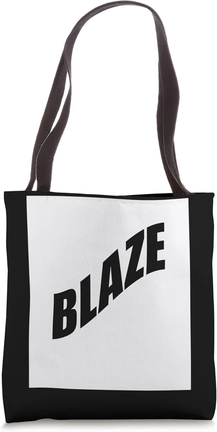 Blaze Family Reunion Last Name Team Funny Custom Tote Bag