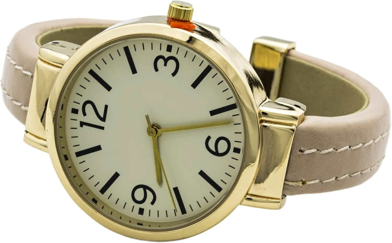 Blekon Collections Quartz Women's 34mm Case Double Leather Bangle Watch