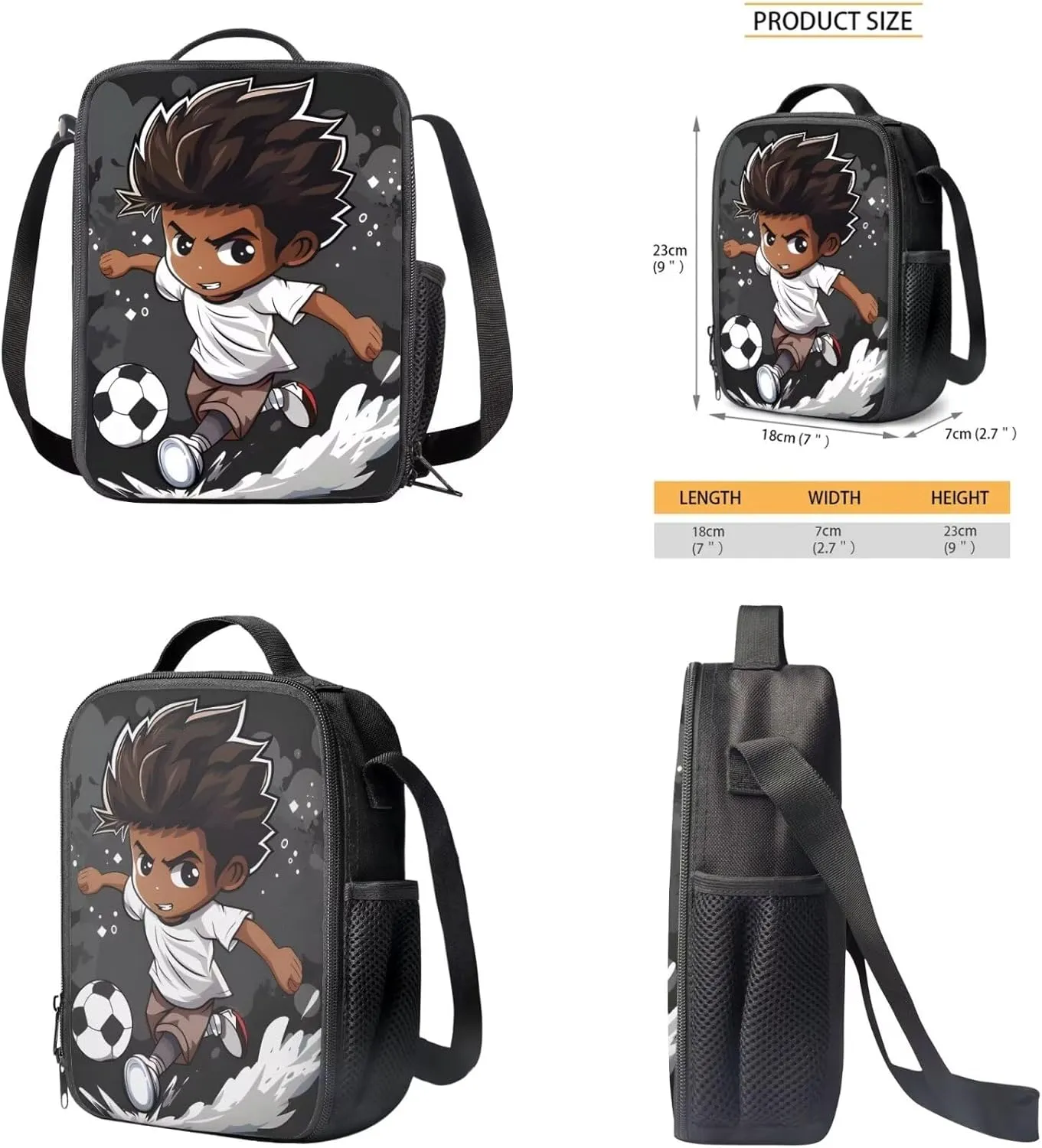Boys Print Kids Travel Backpack Toddler Fashion Double Bookbag with Lunch Box for Teens Boys Waterproof Keep Warm Lunch Box and Pencil Case for School Travel Climbing