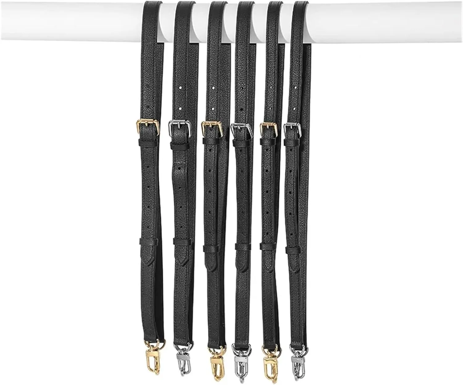 Bucket Bag Cowhide Shoulder Strap Genuine Leather Handle Shoulder Crossbody For Women DIY Bag Accessories For Mini Pouch