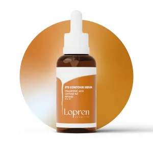Caffeine Eye Serum for Dark Circles and Puffiness, Under Eye Treatment with Hyaluronic Acid, Peptides & Amino Acids, Fragrance-Free, Paraben-Free, Lightweight Formula, 1 Fl Oz