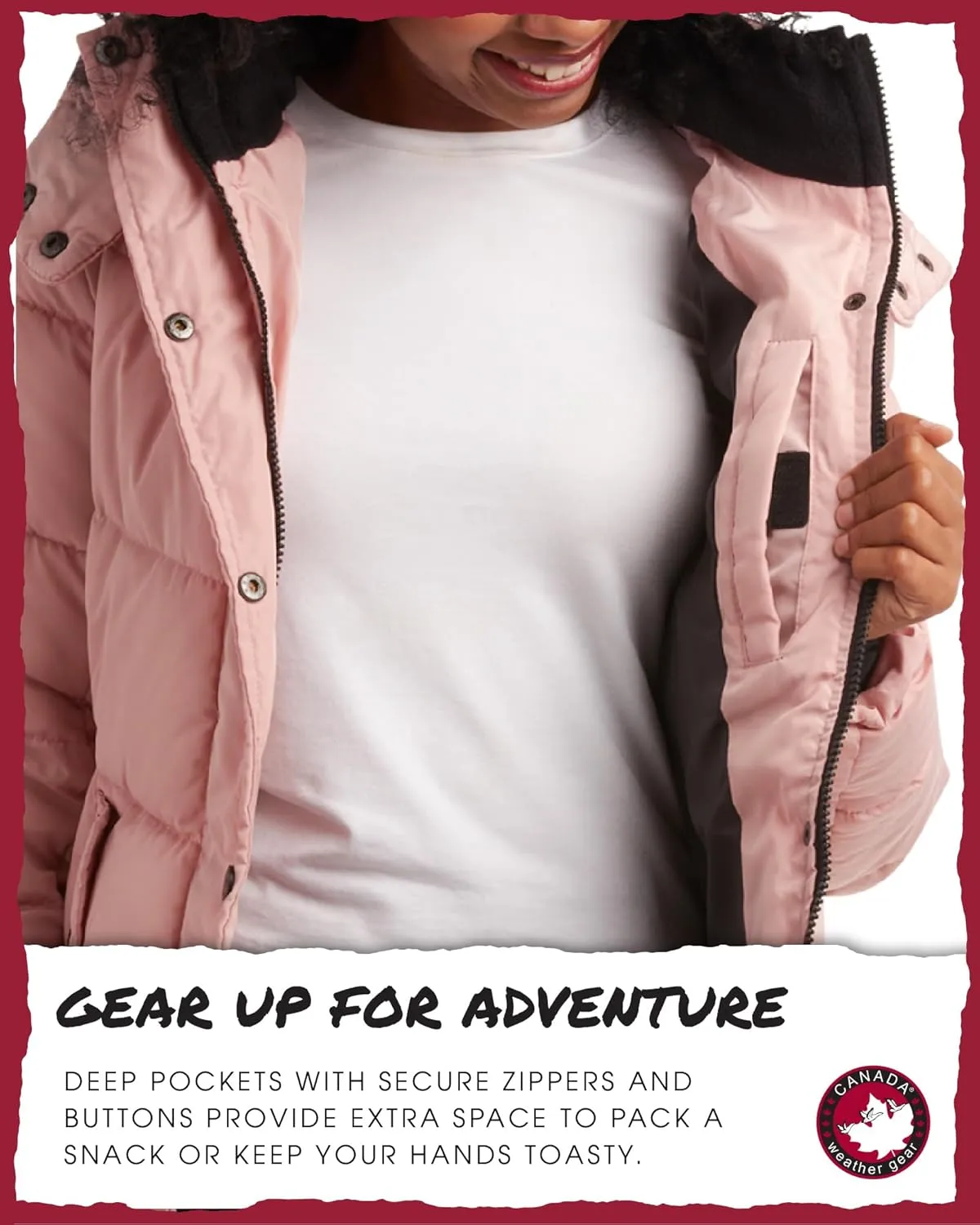 CANADA WEATHER GEAR Women's Winter Coat - Quilted Heavyweight Puffer Parka Coat – Plus Sized Jacket for Women (S-3X)