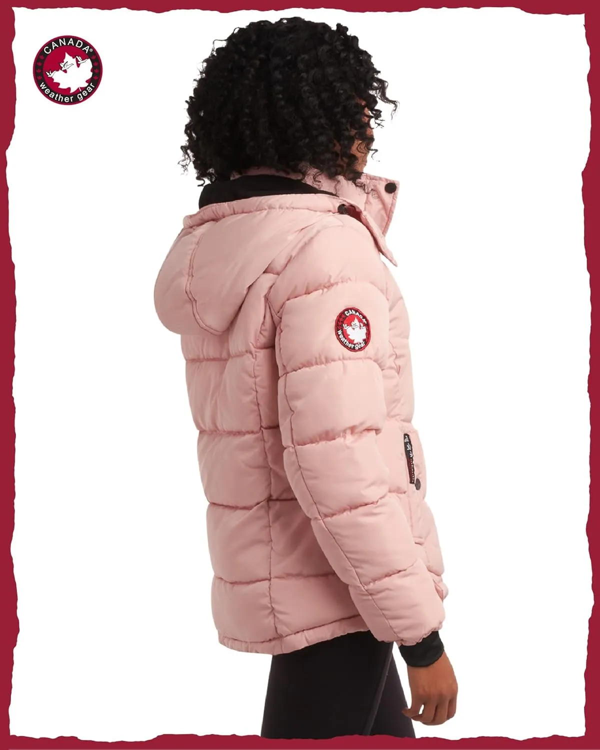 CANADA WEATHER GEAR Women's Winter Coat - Quilted Heavyweight Puffer Parka Coat – Plus Sized Jacket for Women (S-3X)