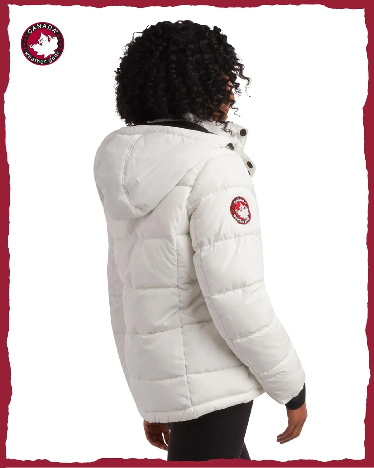 CANADA WEATHER GEAR Women's Winter Coat - Quilted Heavyweight Puffer Parka Coat – Plus Sized Jacket for Women (S-3X)