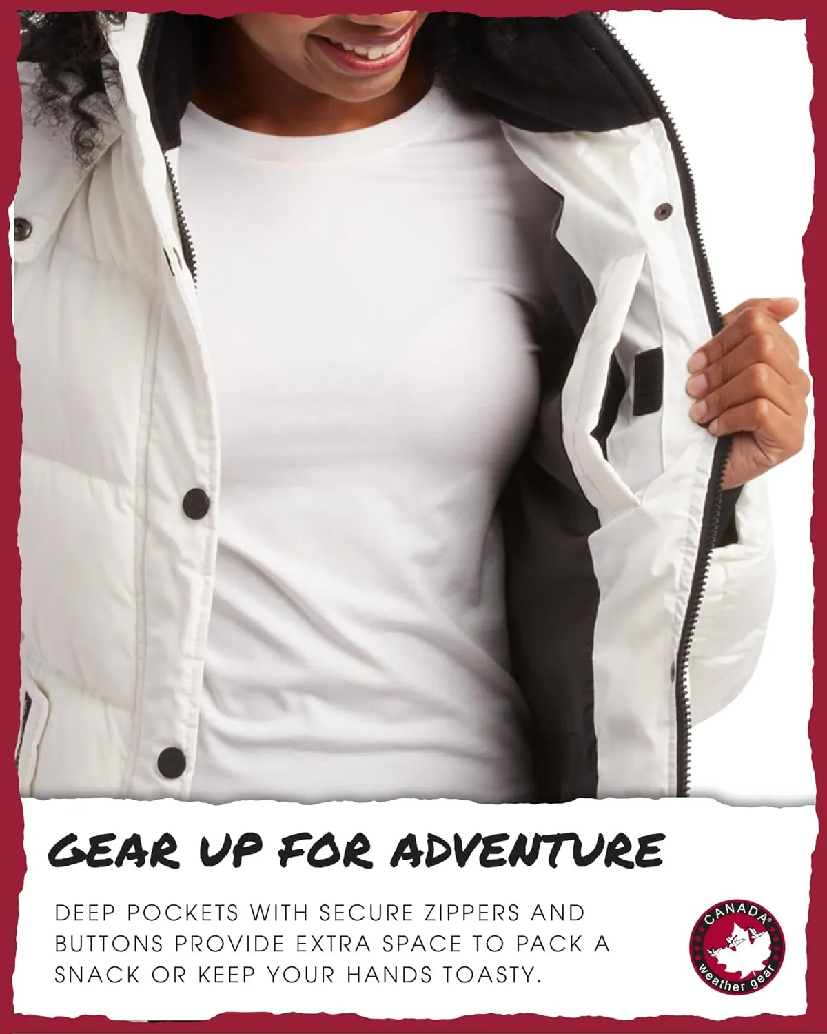 CANADA WEATHER GEAR Women's Winter Coat - Quilted Heavyweight Puffer Parka Coat – Plus Sized Jacket for Women (S-3X)