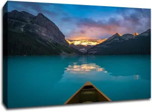 Canoe Lake - Water Landscapes - 36x27 Gallery Wrapped Canvas Wall Art