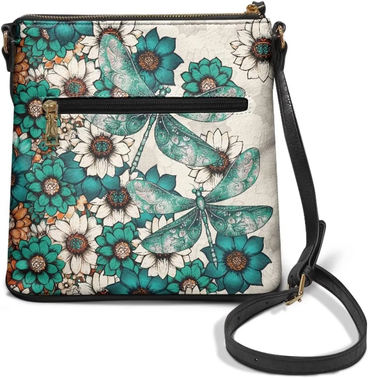Casual Crossbody Bags for Women Leather Shoulder Bag Hobo Purses for Women Christmas Handbags