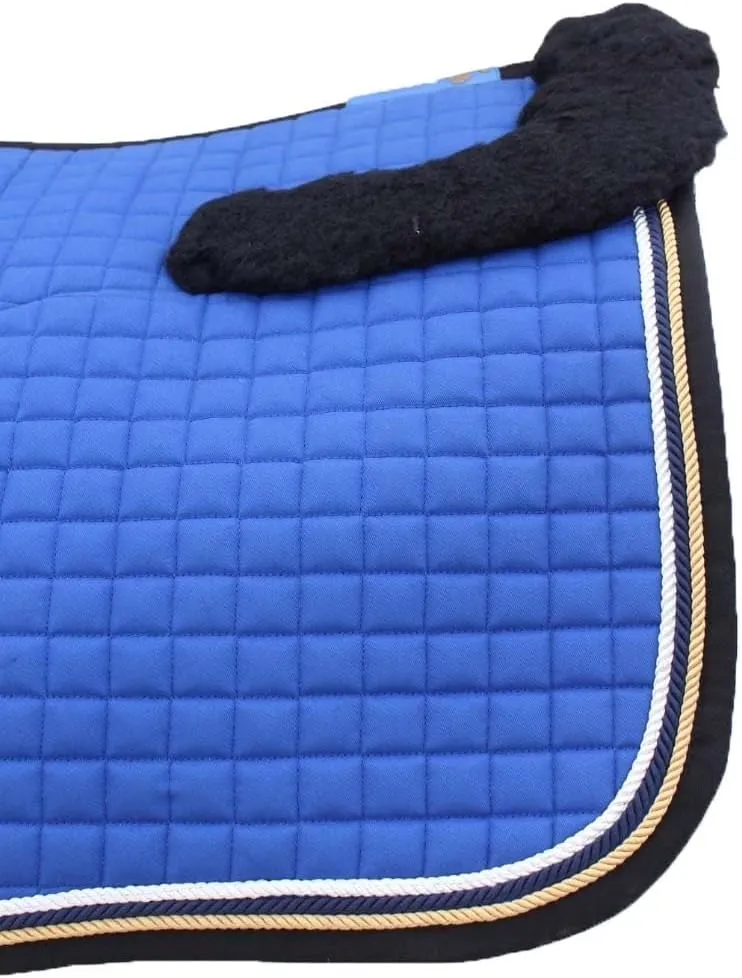 CHALLENGER Horse English Quilted All-Purpose Fleece Comfort Saddle Pad 72TS36