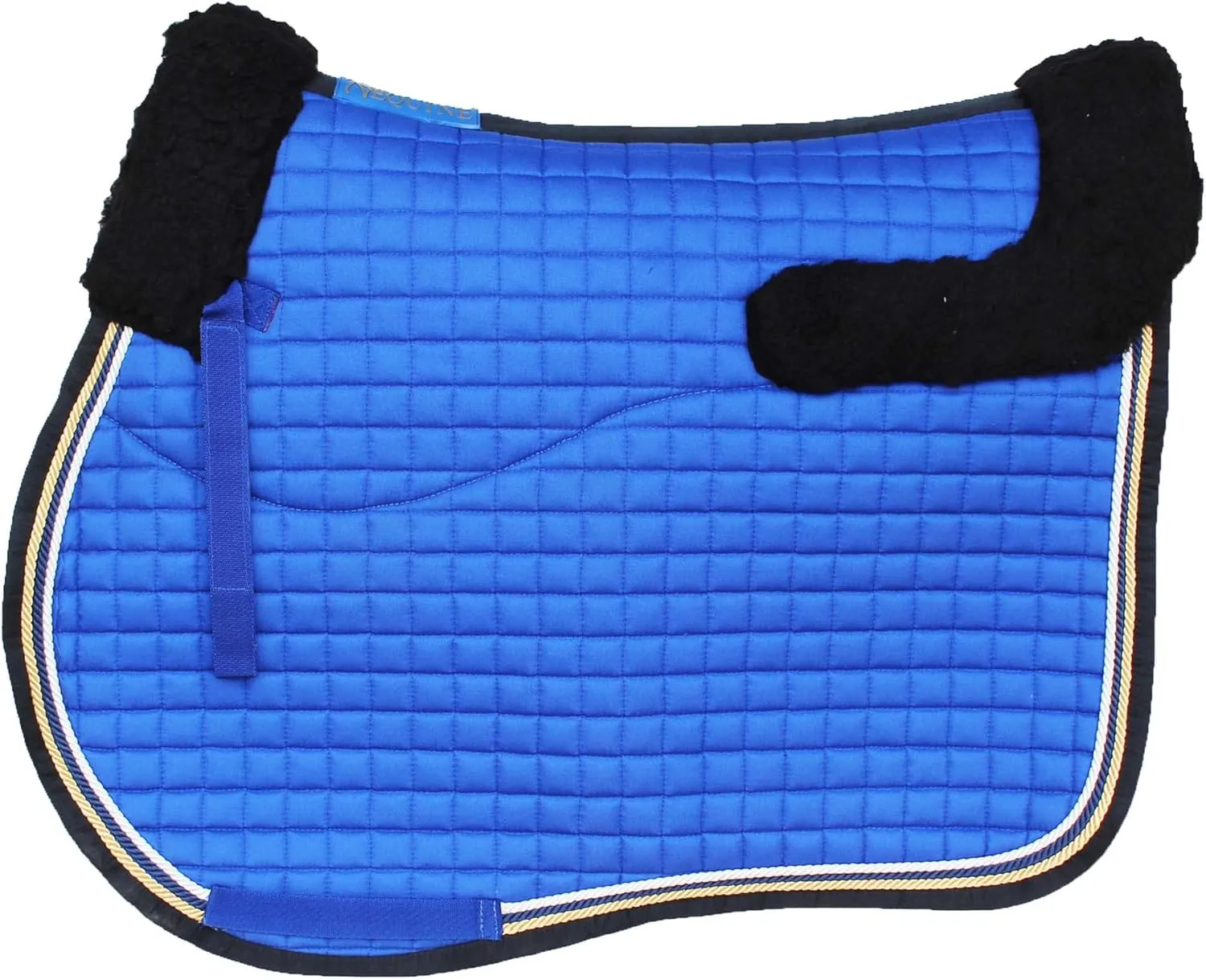 CHALLENGER Horse English Quilted All-Purpose Fleece Comfort Saddle Pad 72TS36