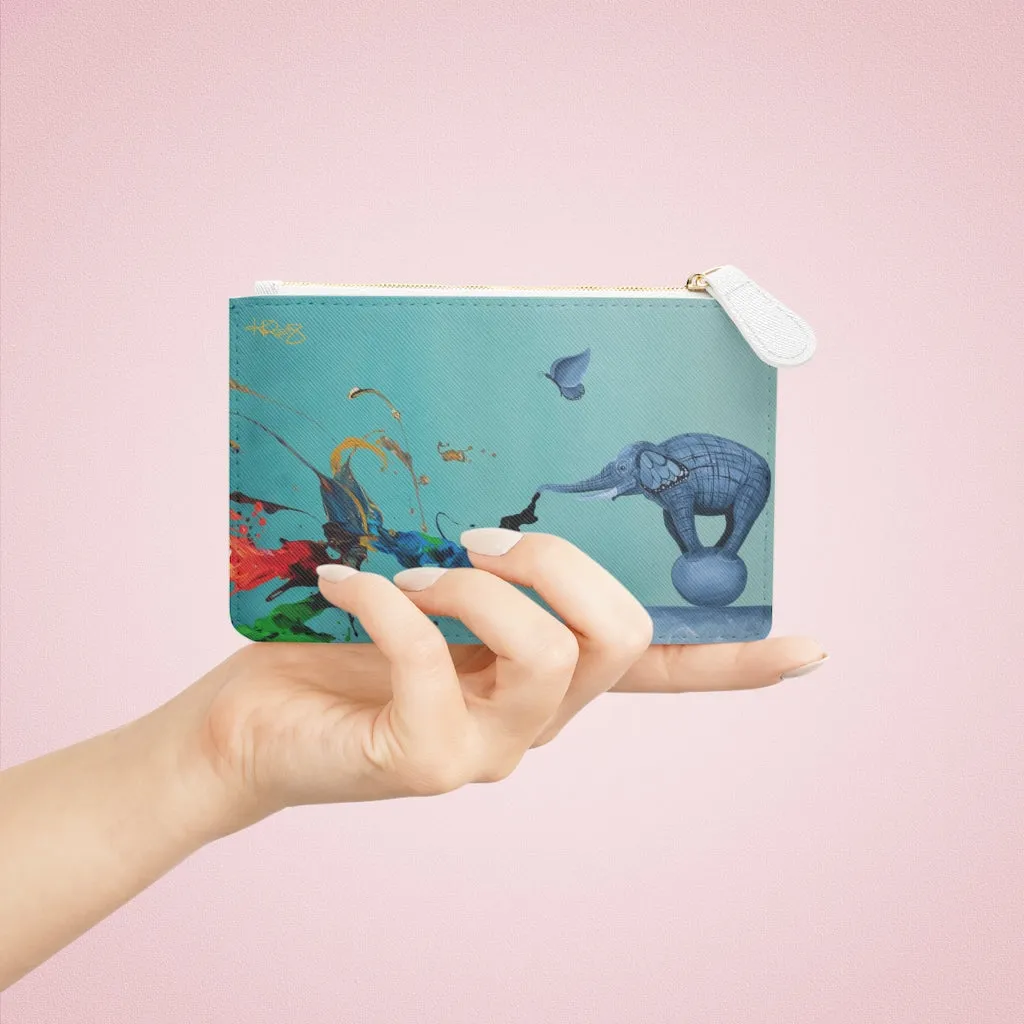 Changing Winds Small Kre8 Saffiano Clutch Bag
