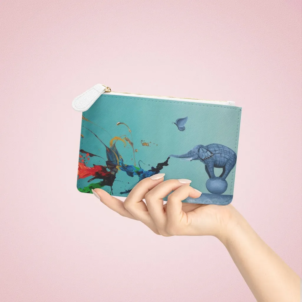 Changing Winds Small Kre8 Saffiano Clutch Bag