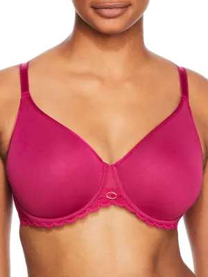 Chantelle Parisian Allure Spacer T-Shirt Bra, 34C, Magenta