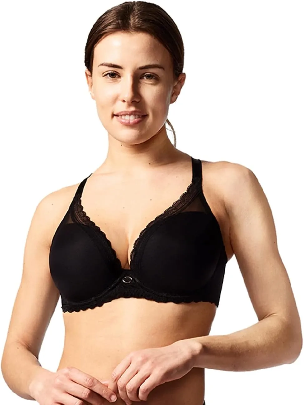 Chantelle Women's Parisian Allure, Plunge T-Shirt Bra
