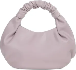 Chic Top Handle Bag for Women Small Ruched Hobo Handbag Soft Faux Leather Tote Bags Purse