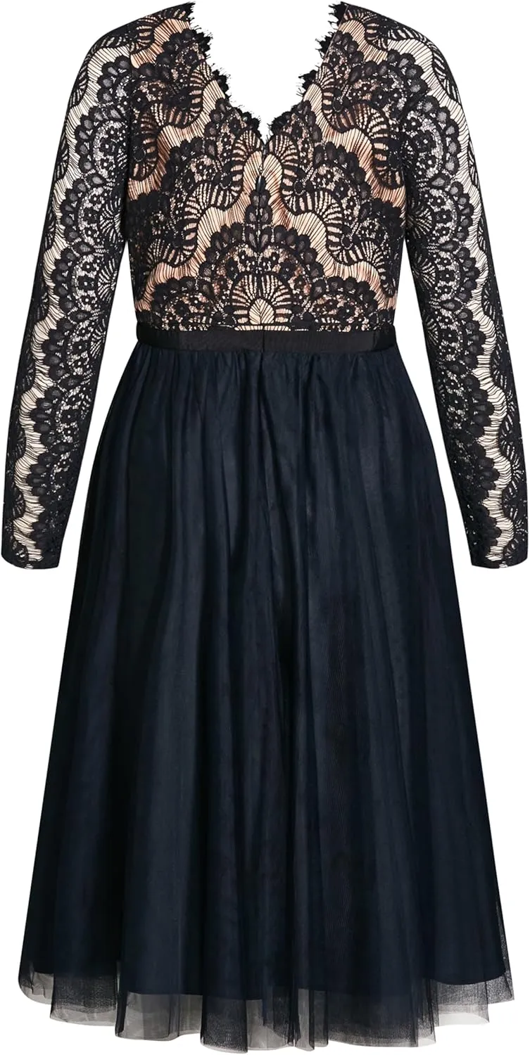 City Chic Women's Dress-Rare Beauty
